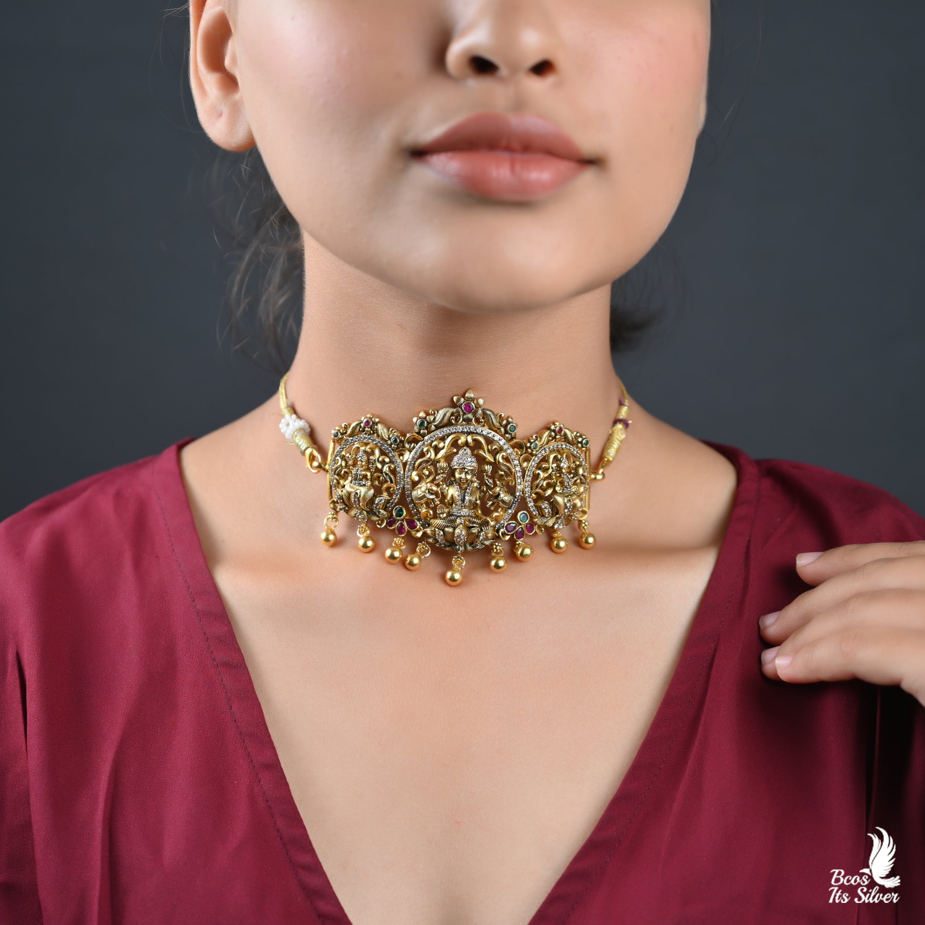 Gold Plated Choker - 2992