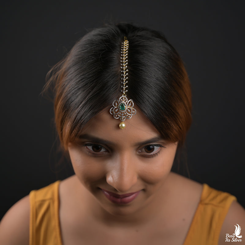 Theia Diamond Look Tikka - 8496 (MADE TO ORDER)