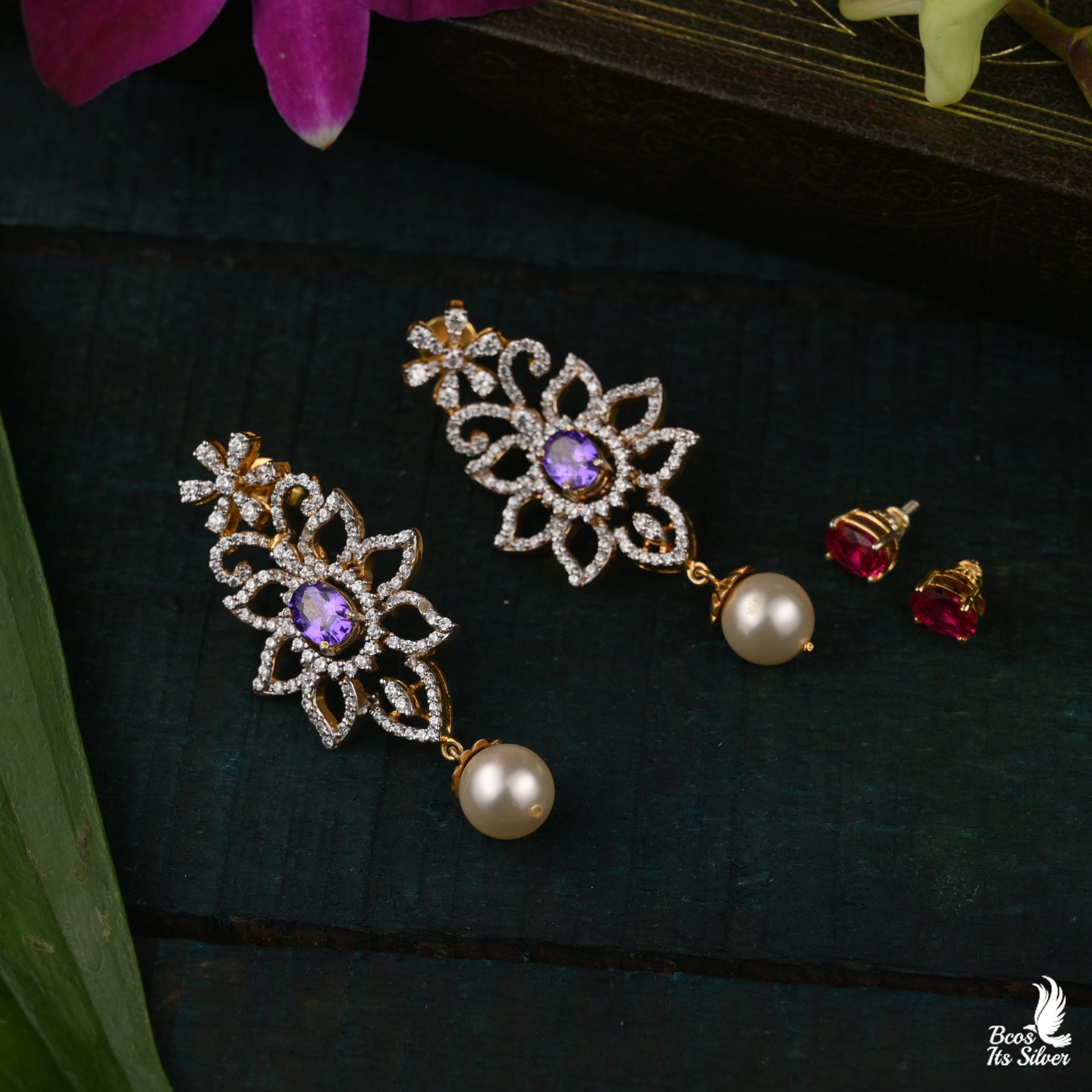 Theia Diamond Look Chandbali - 6009