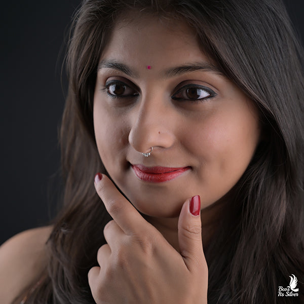 Silver Nose Ring -0201