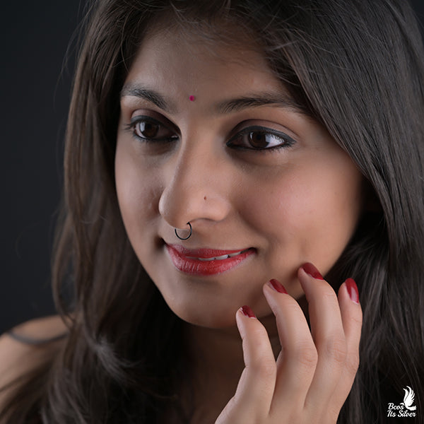Silver Nose Ring -0180