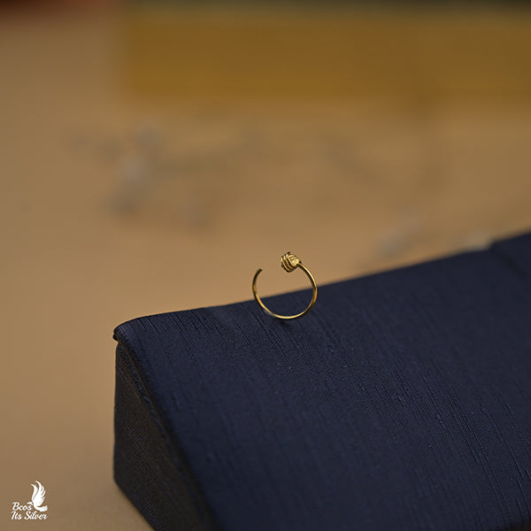 Gold plated NoseRing -0205