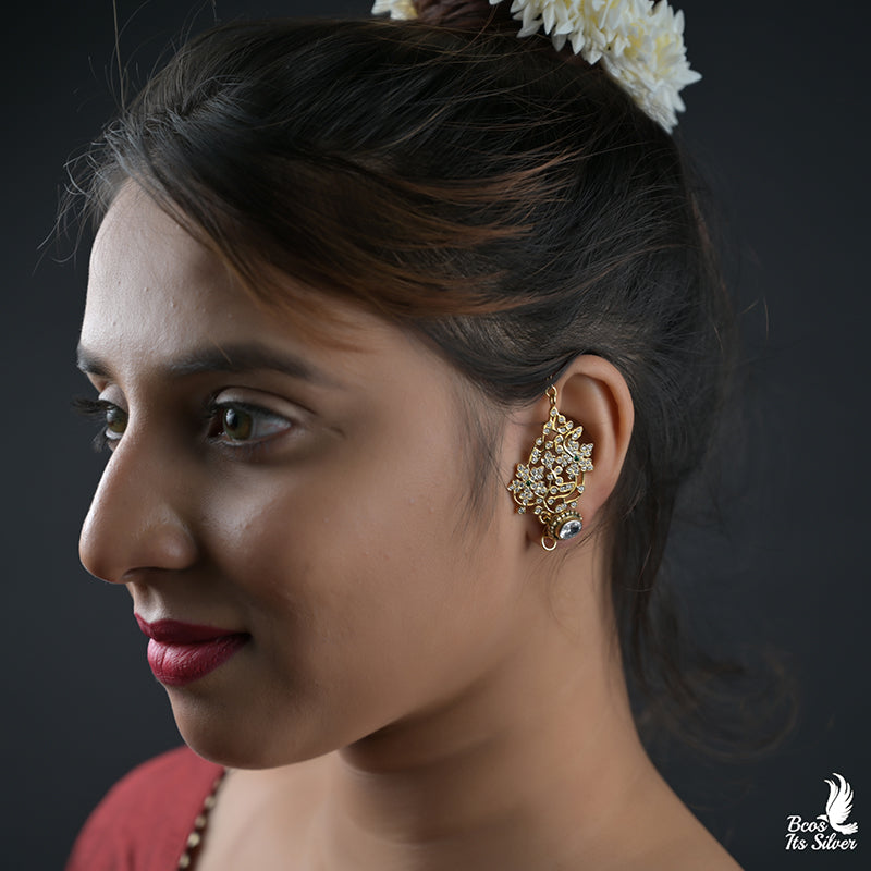 Gold Plated Ear Chain - 0087