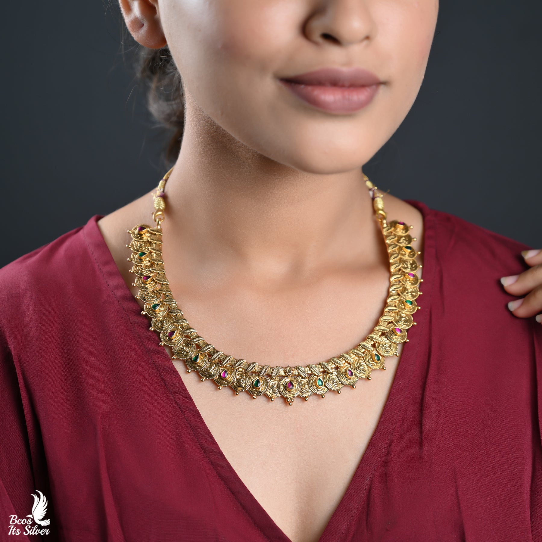 Gold Plated Necklace - 4014