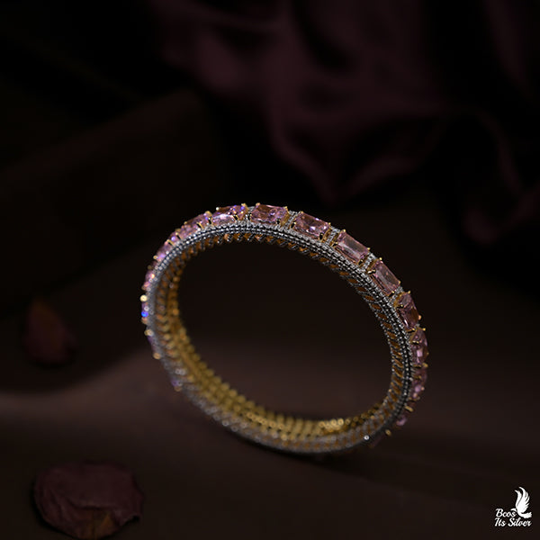 Theia Gold Plated Bangle -0361