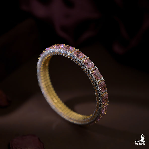 Theia Gold Plated Bangle -0361