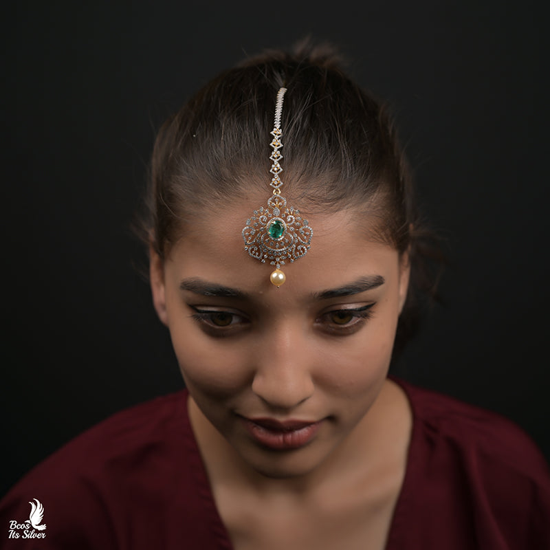 Theia Diamond Look Tikka - 0036 (MADE TO ORDER )