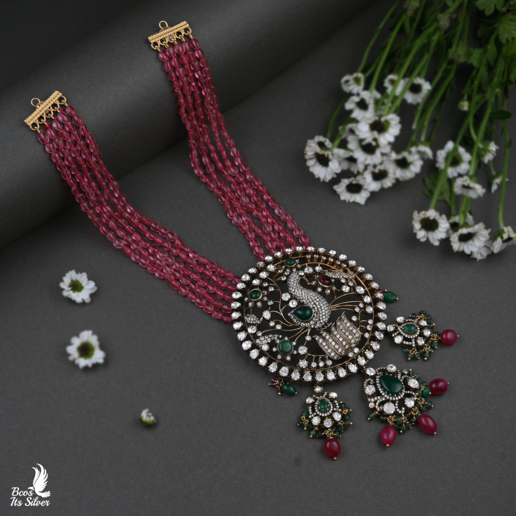 925 Silver Victorian Beads Haram- 3918