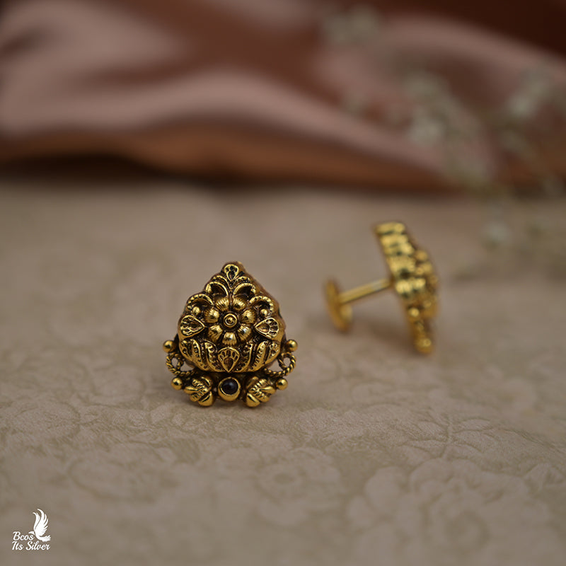 925 Silver Nakshi Earstud - 0194