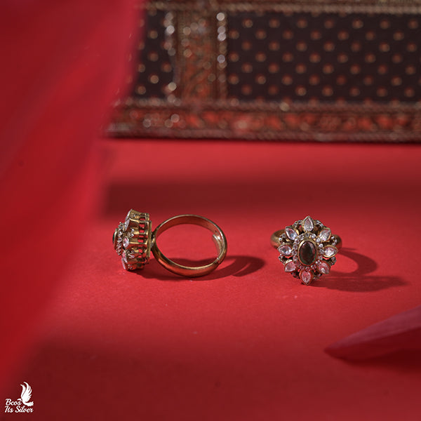 925 Silver Victorian Toe Ring -1005