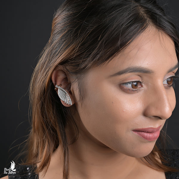 Theia Diamond Look Earcuff -1025