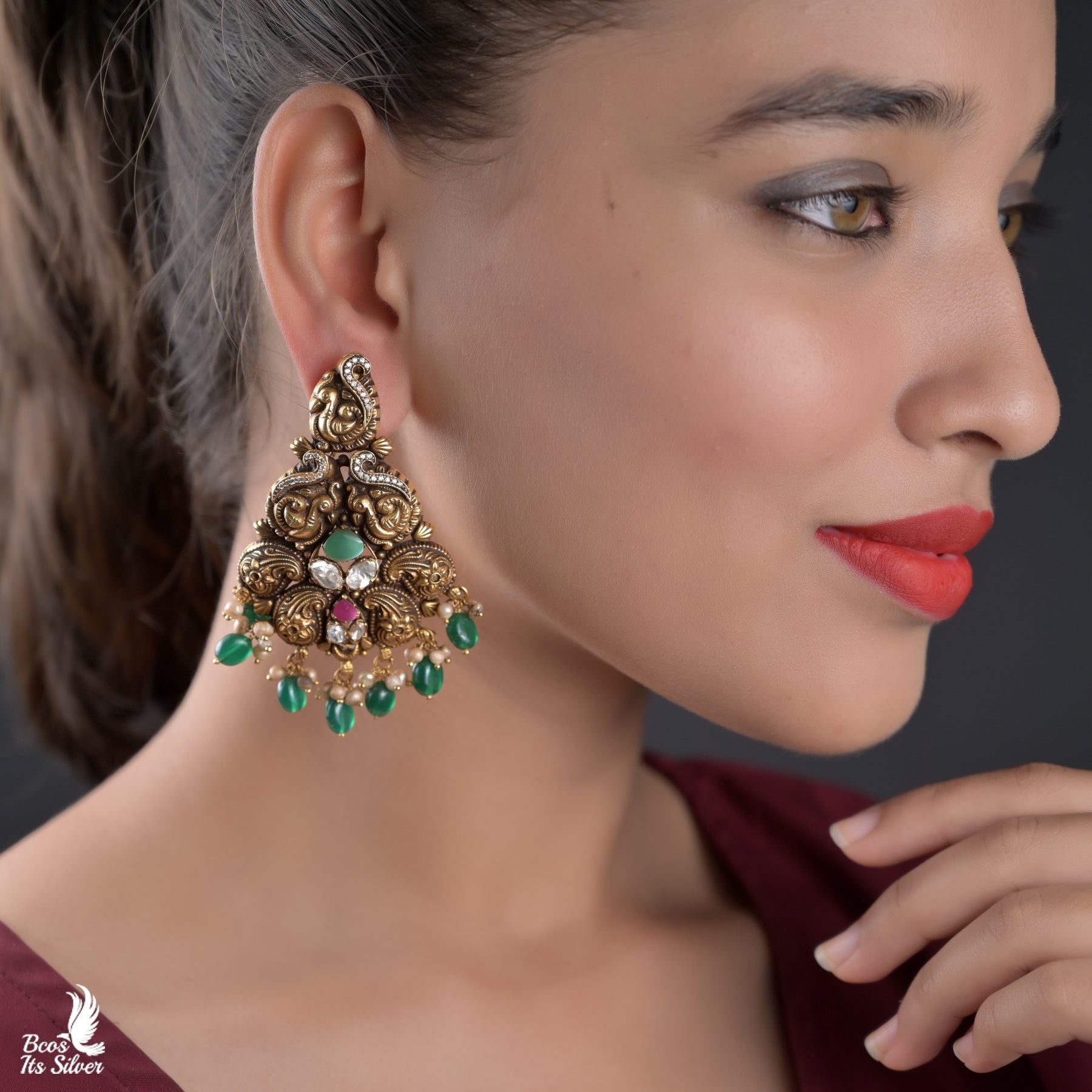Chandbali Earrings - 5385