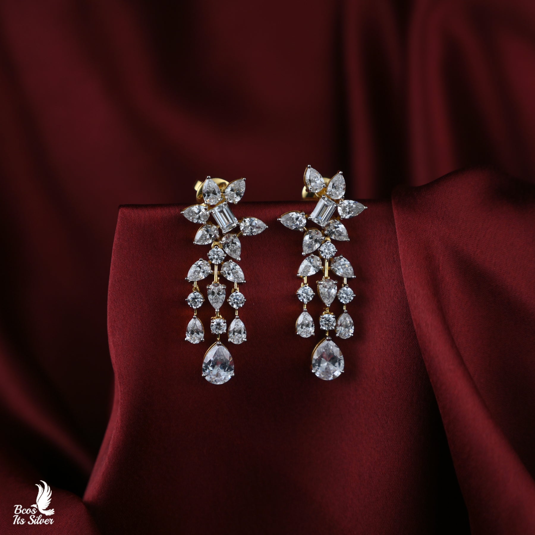 Theia Diamond Look Earring - 6152