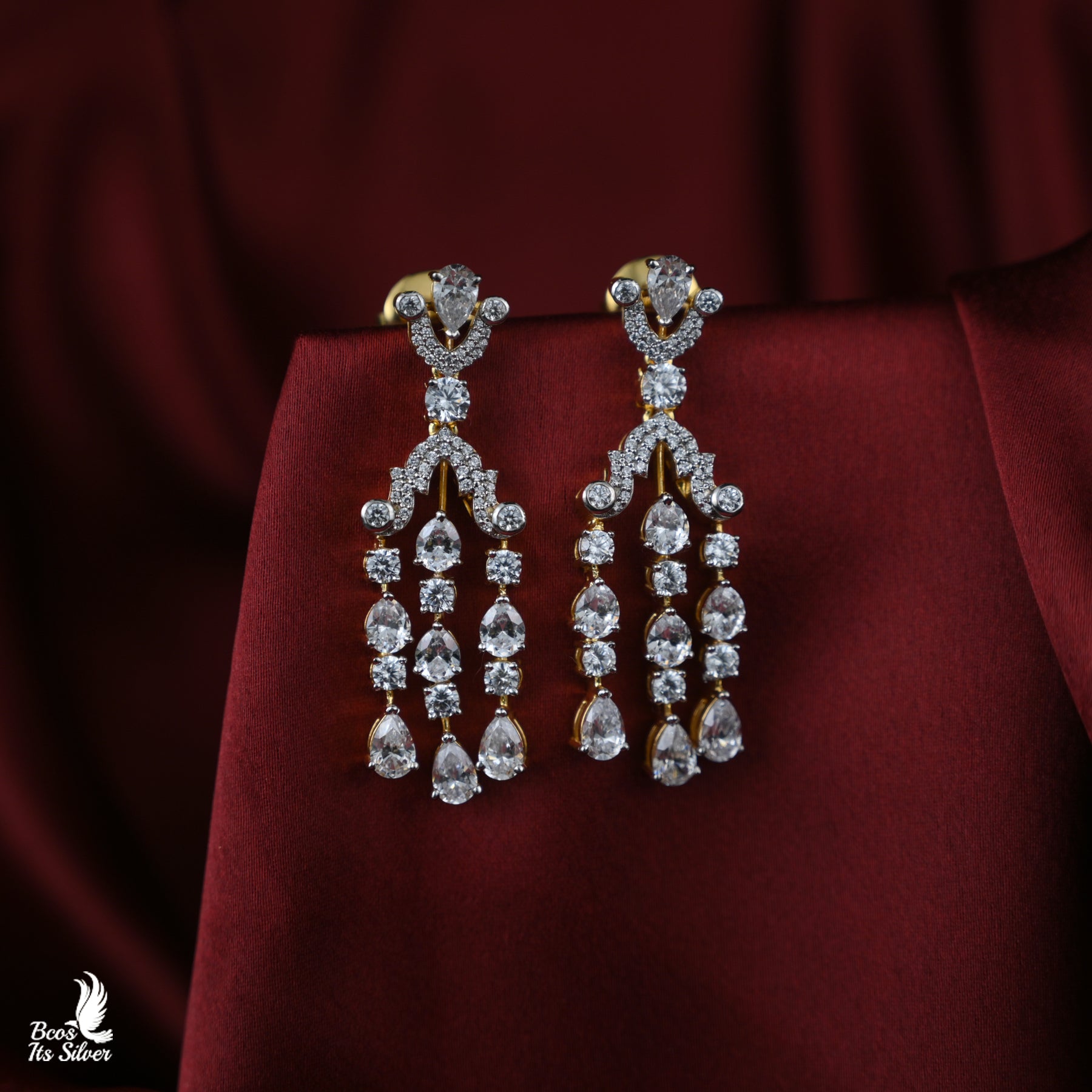 Theia Diamond Look Earring - 6184