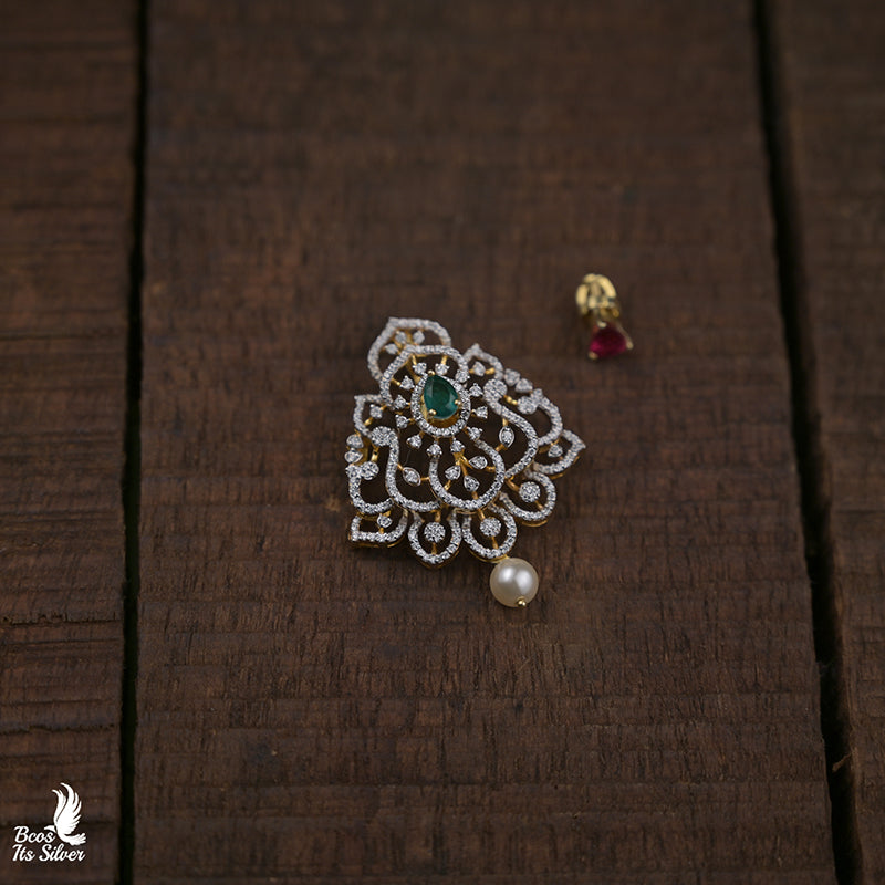 Theia Diamond Look Tikka - 8497 (MADE TO ORDER)