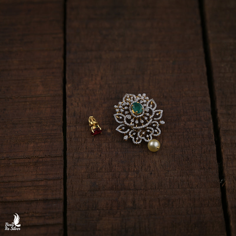 Theia Diamond Look Tikka - 8247 ( MADE TO ORDER)