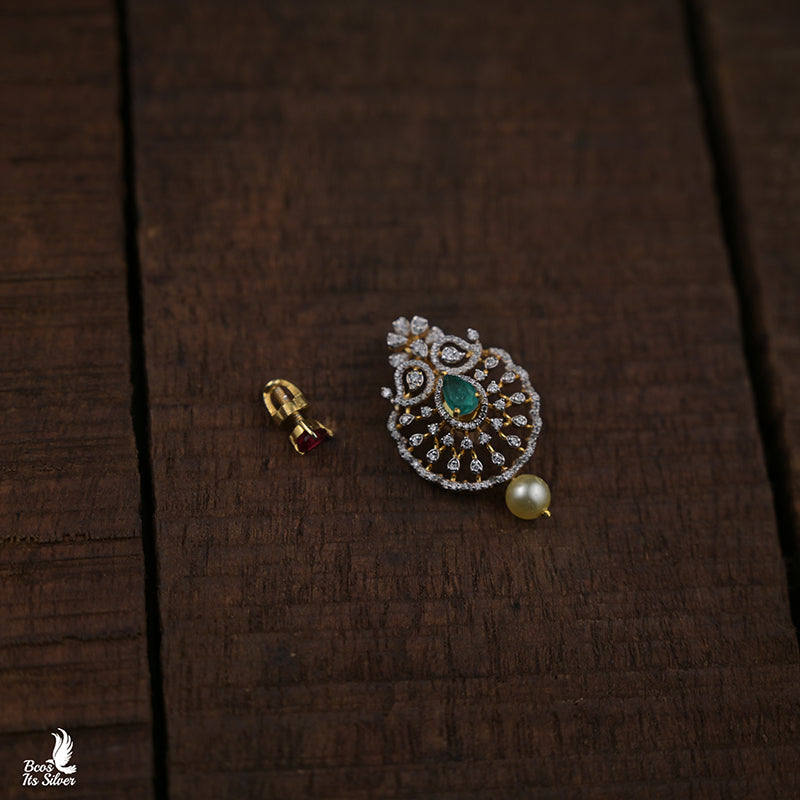 Theia Diamond Look Tikka - 7201 ( MADE TO ORDER )