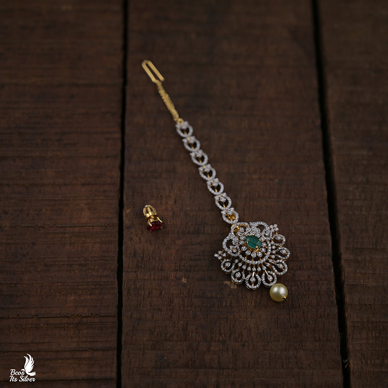 Theia Diamond Look Tikka - 8502 (MADE TO ORDER)