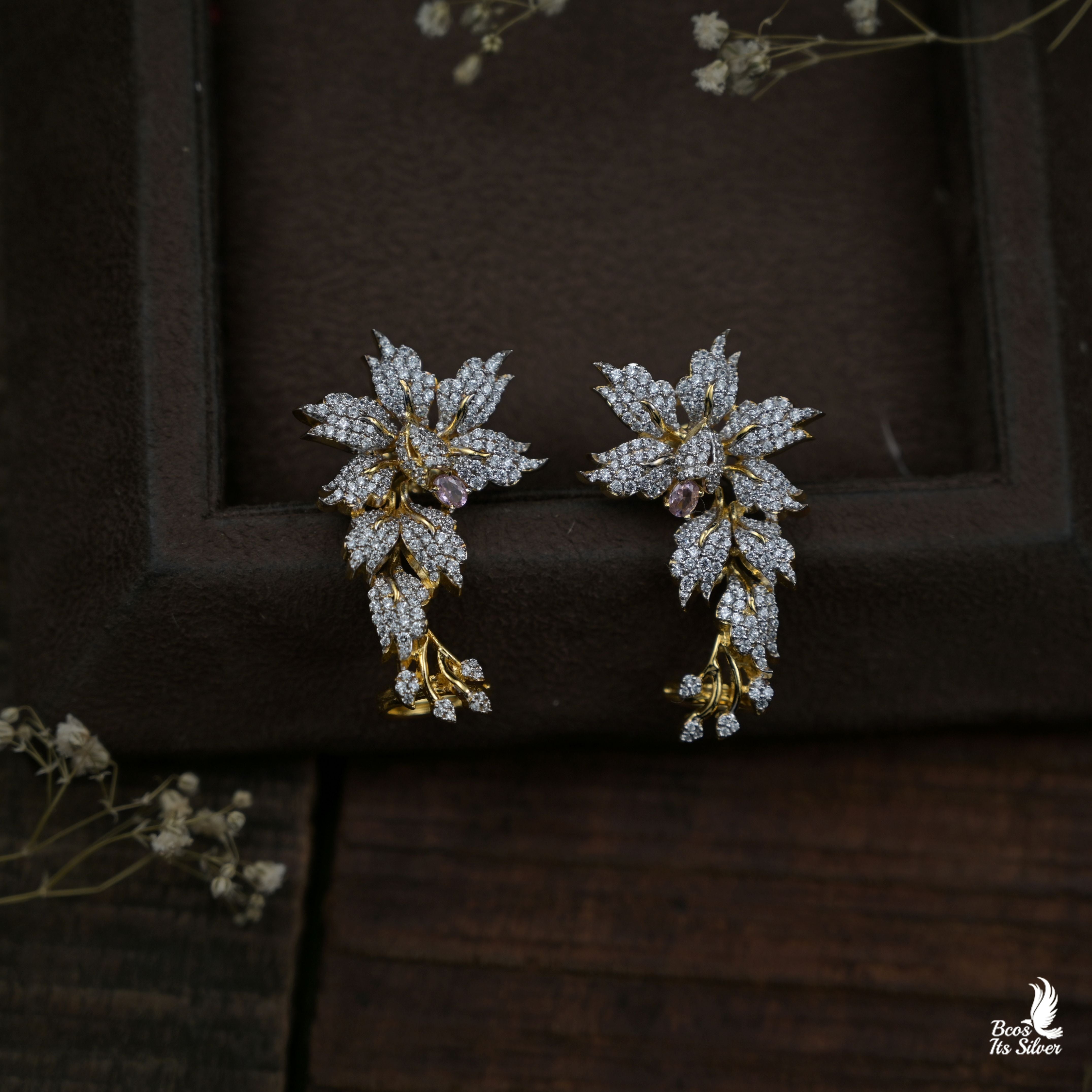 Theia Gold Plated earcuff-8323