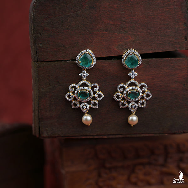 Theia Diamond Look Chandbali - 5779 ( MADE TO ORDER )