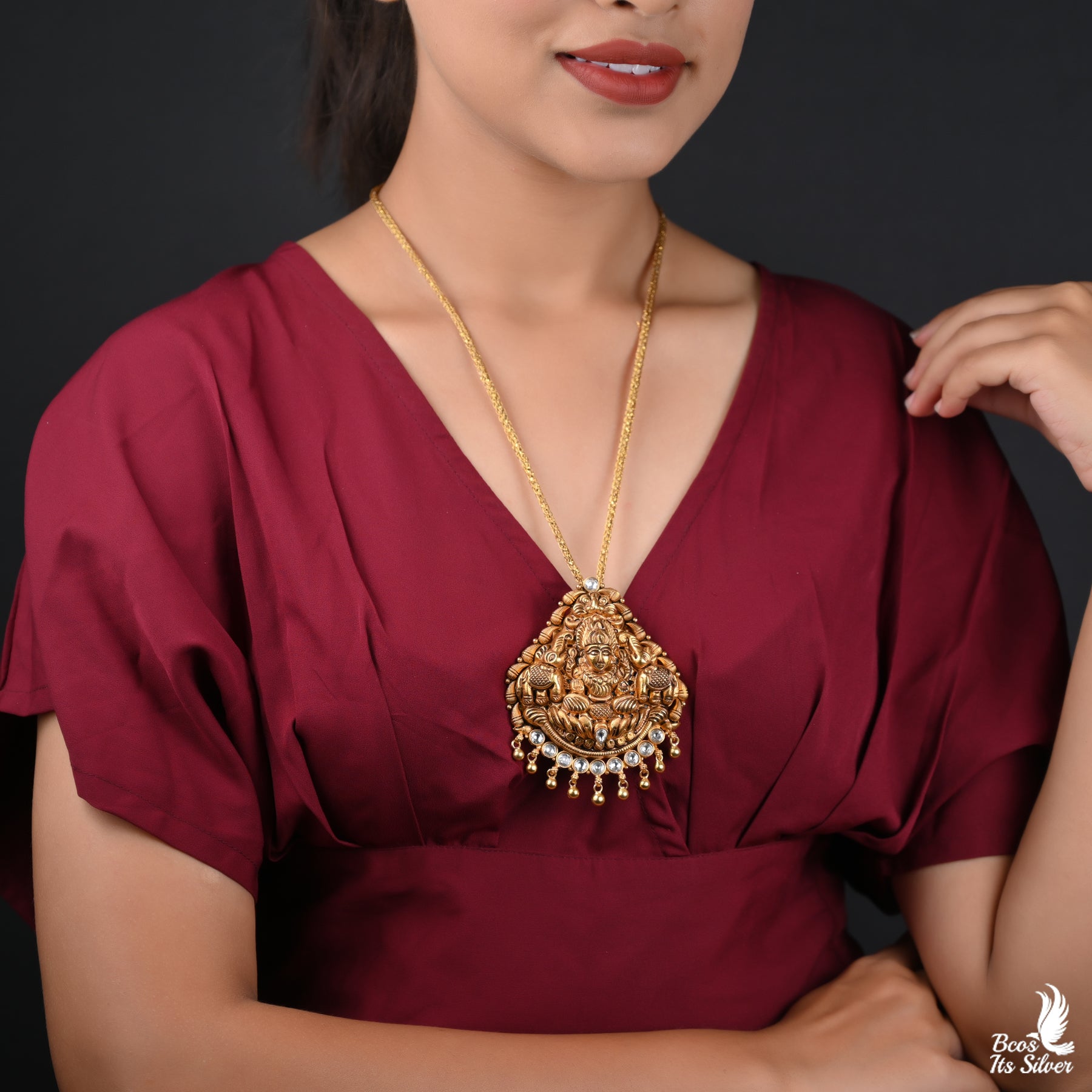 Gold Plated Pendant - 3719