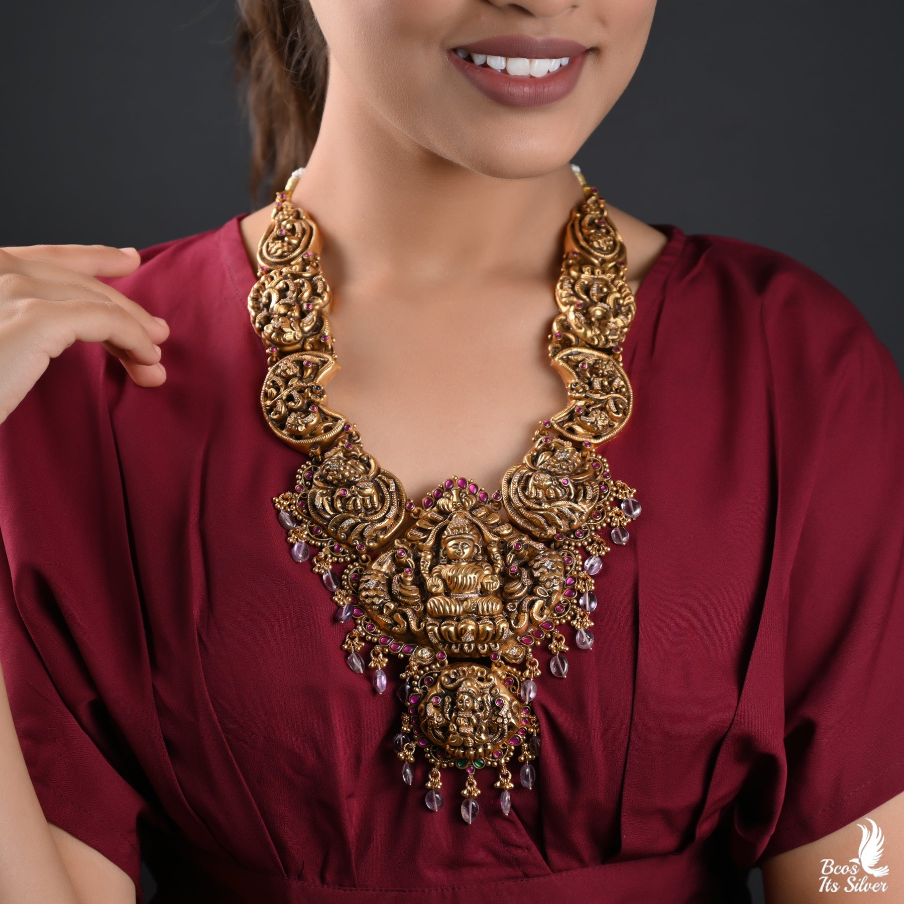 Gold Plated Nakash Necklace - 4944