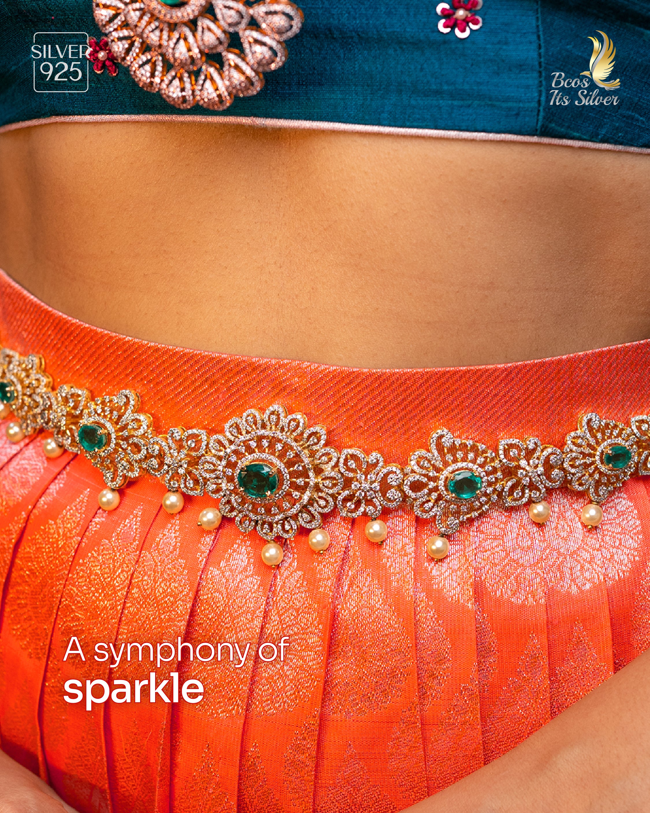 925 Silver Theia Bridal Set -1115