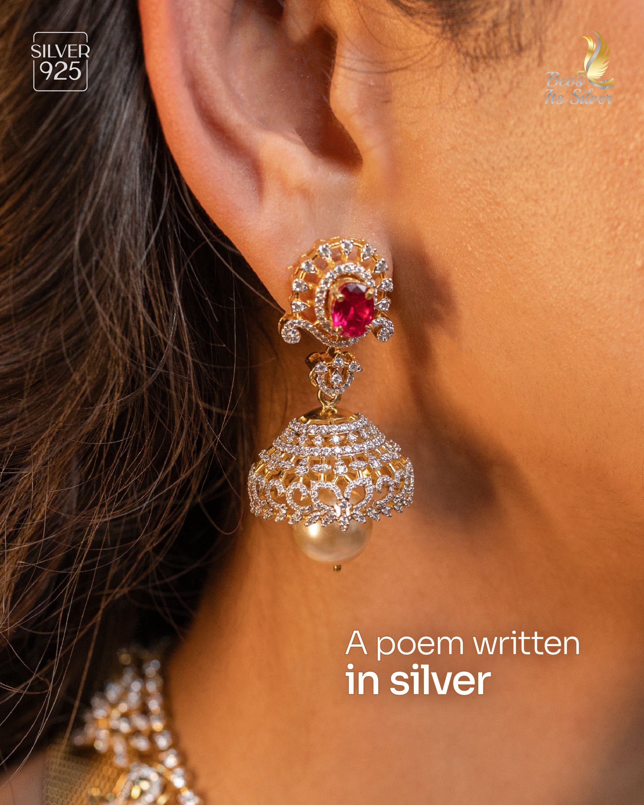 925 Silver Theia Bridal Set -1115