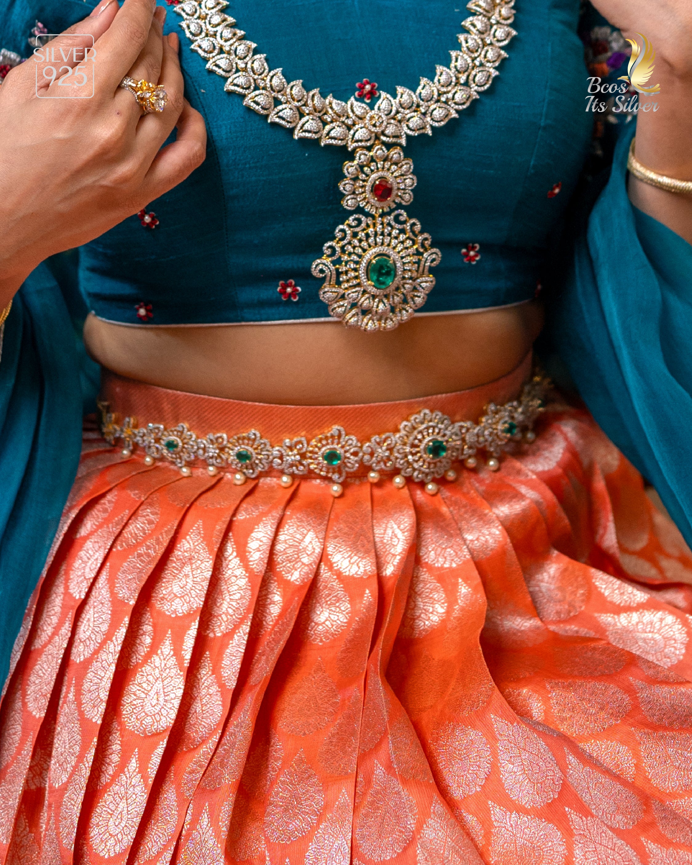 925 Silver Theia Bridal Set -1115