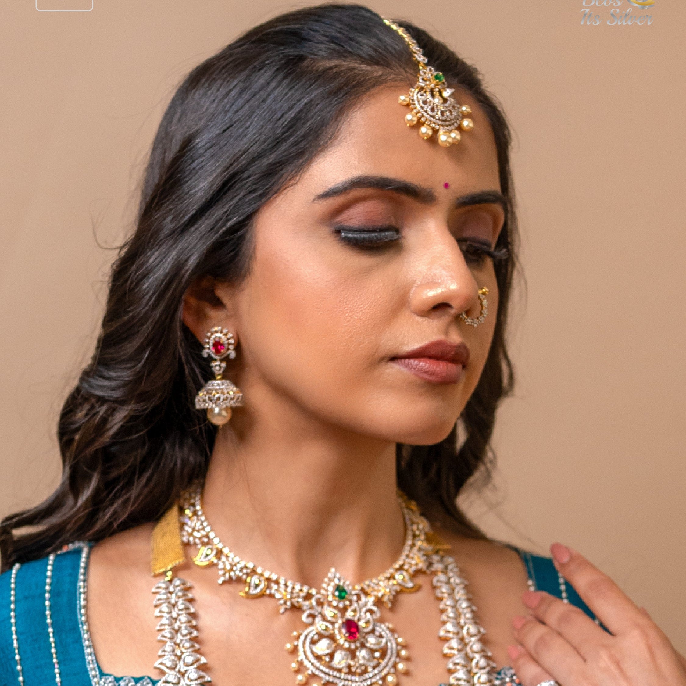 925 Silver Theia Bridal Set -1115