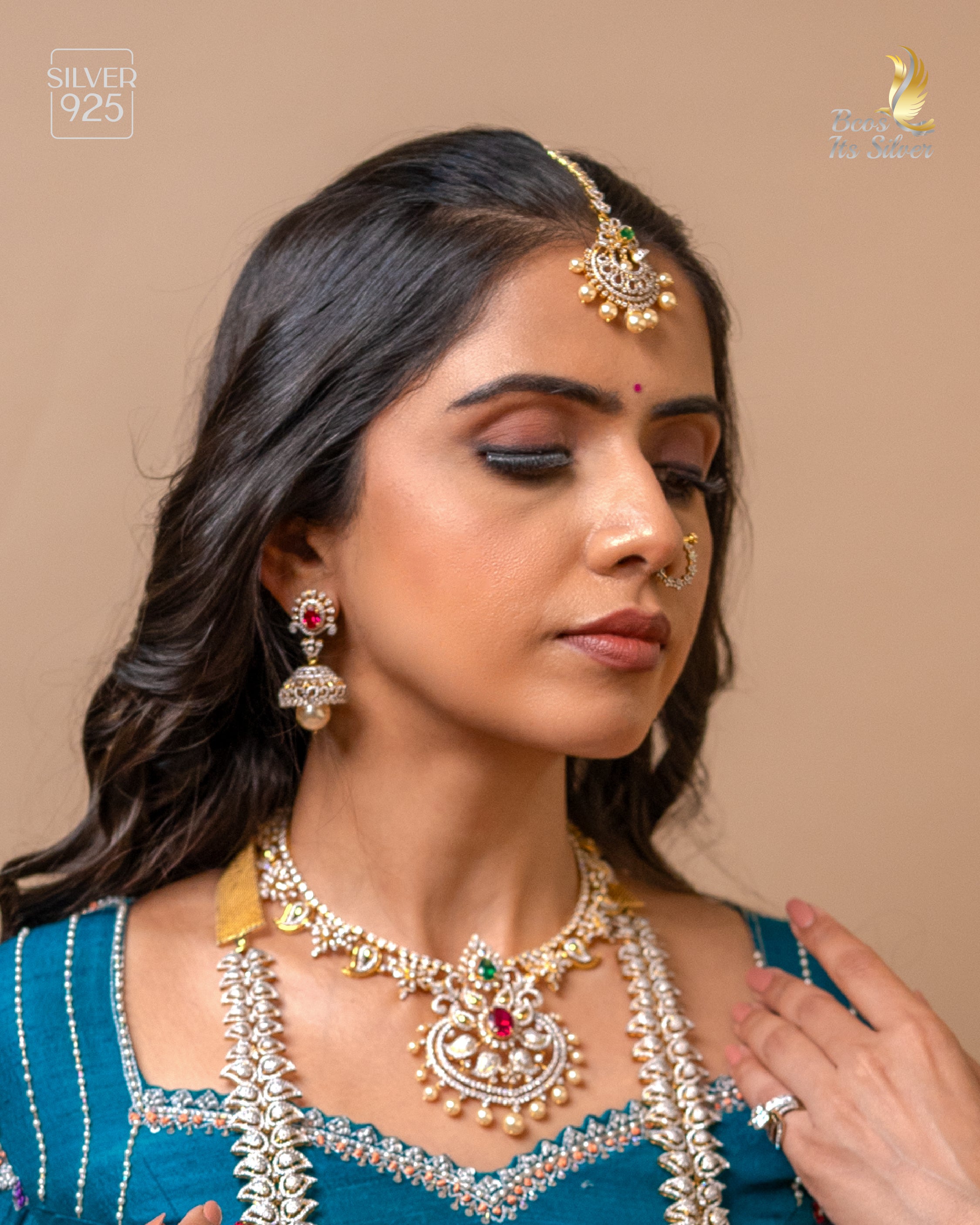 925 Silver Theia Bridal Set -1115