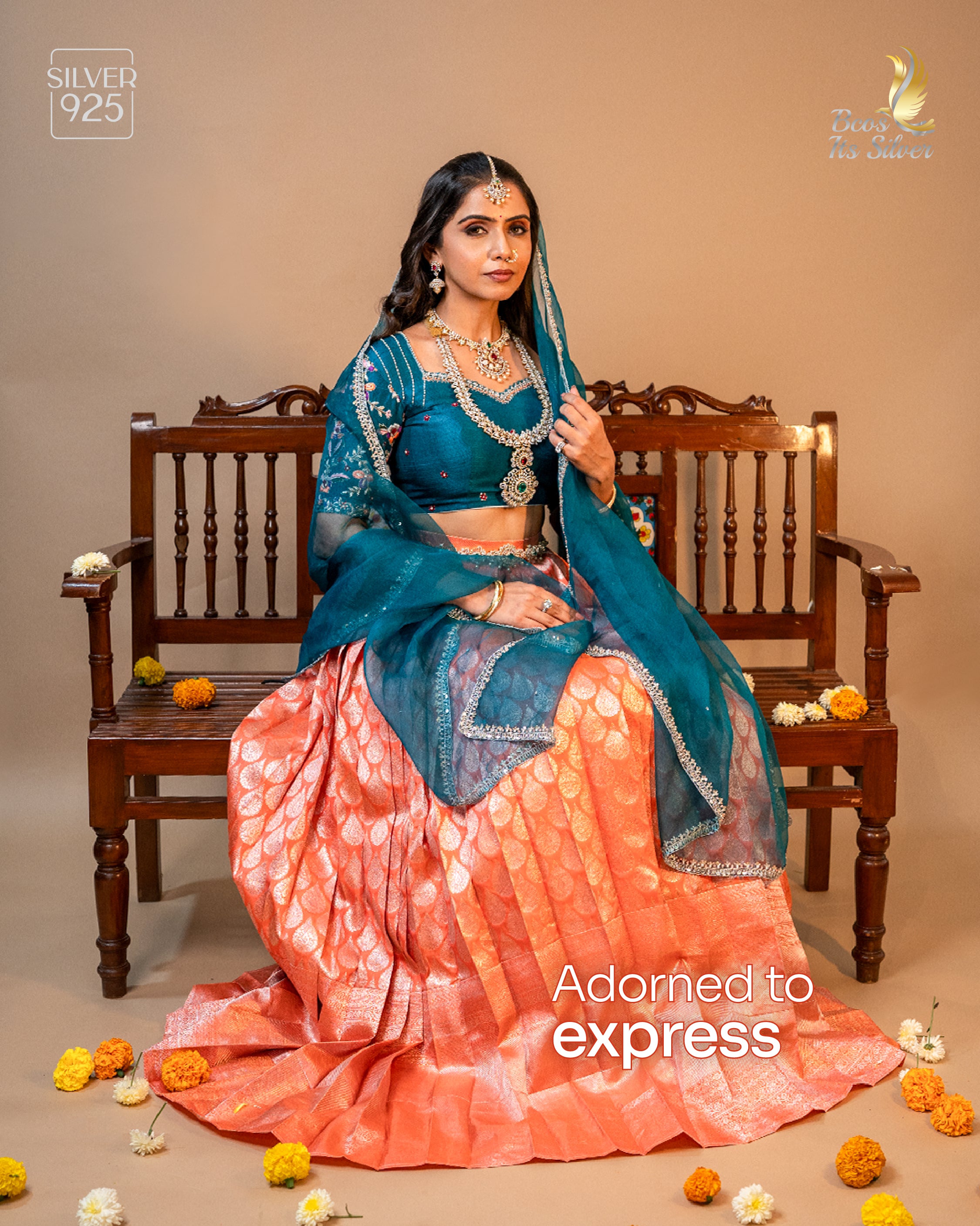 925 Silver Theia Bridal Set -1115