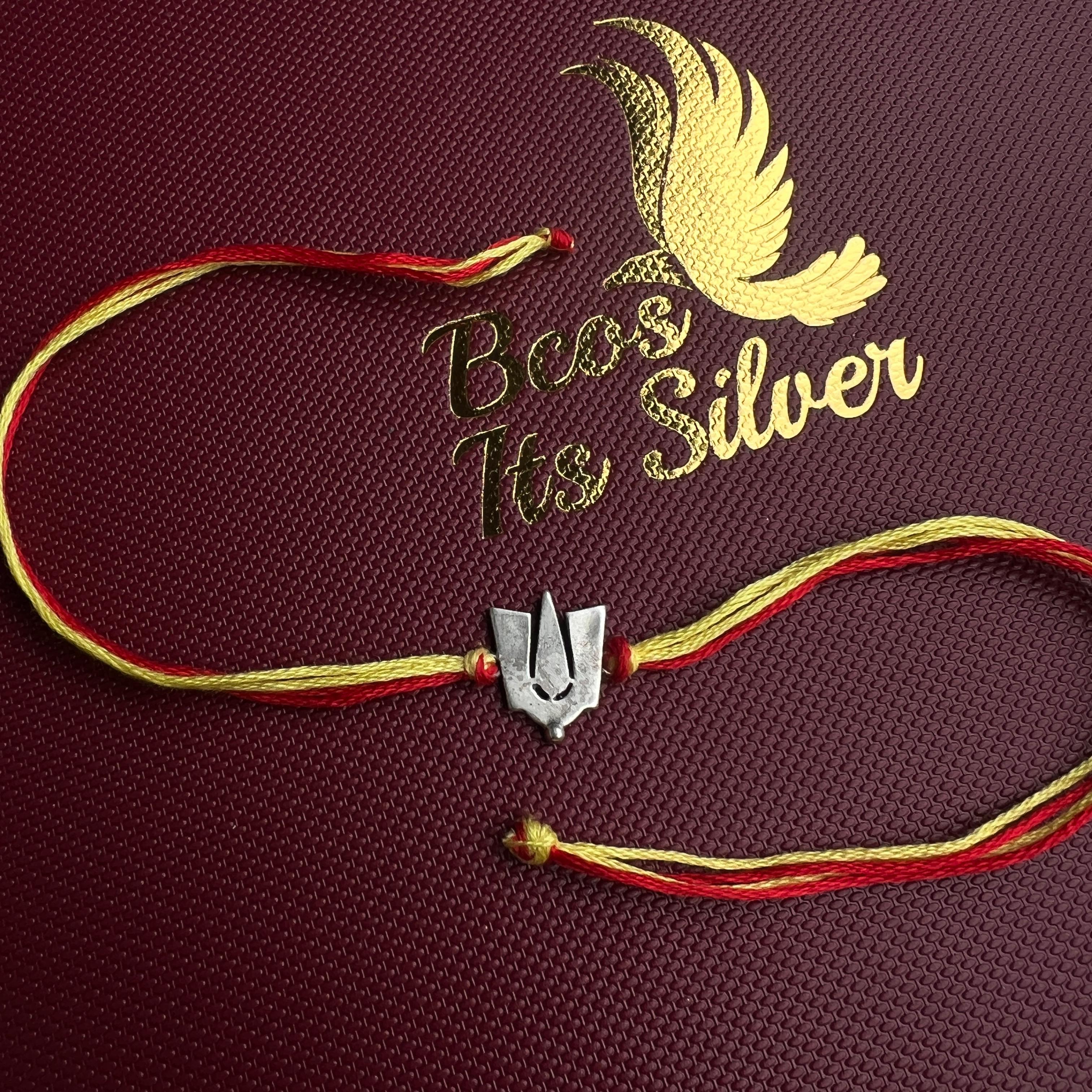 925 Silver Namam Rakhi-6502