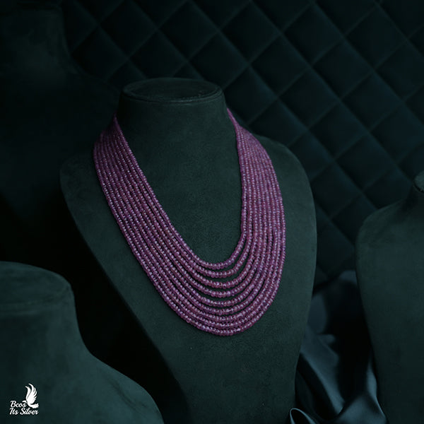 Pink Ruby beads Haram -2838