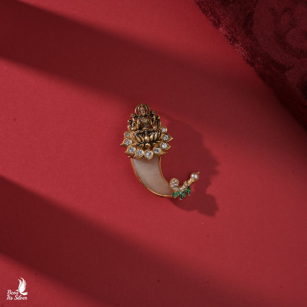 925 Silver Puligoru Lakshmi Pendant -0450