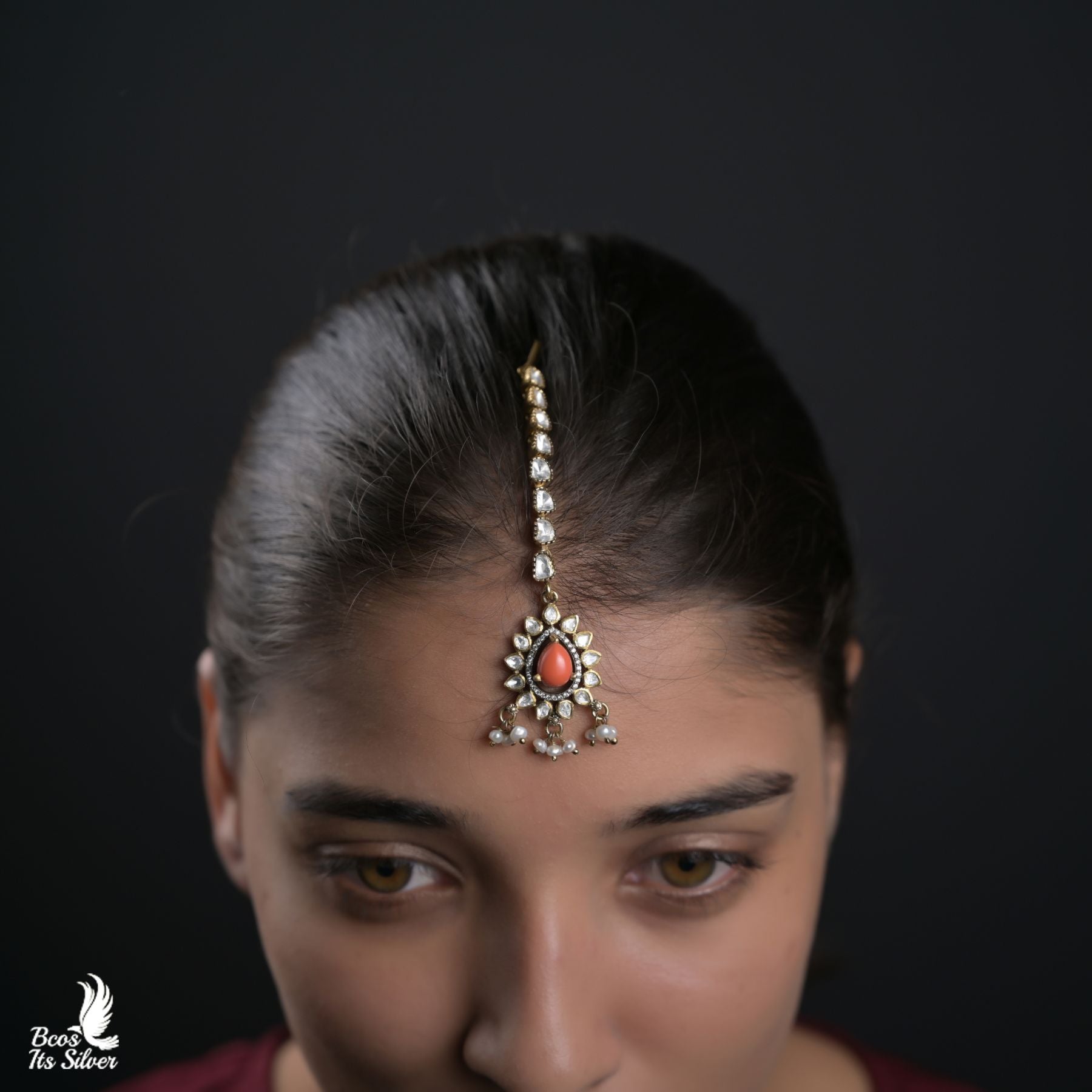 Pure Silver 92.5 Victorian Tikka - 8287