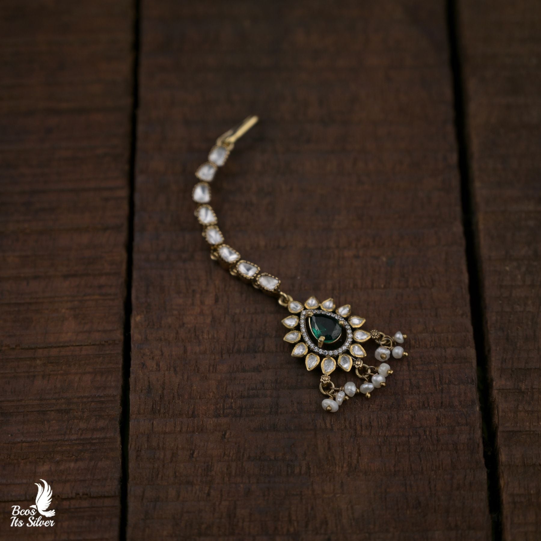Pure Silver 92.5 Victorian Tikka - 8288