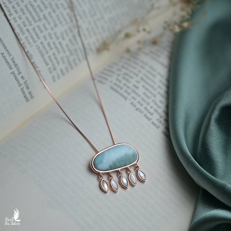 Pure 925 Silver Milkshake Pendant - 8728
