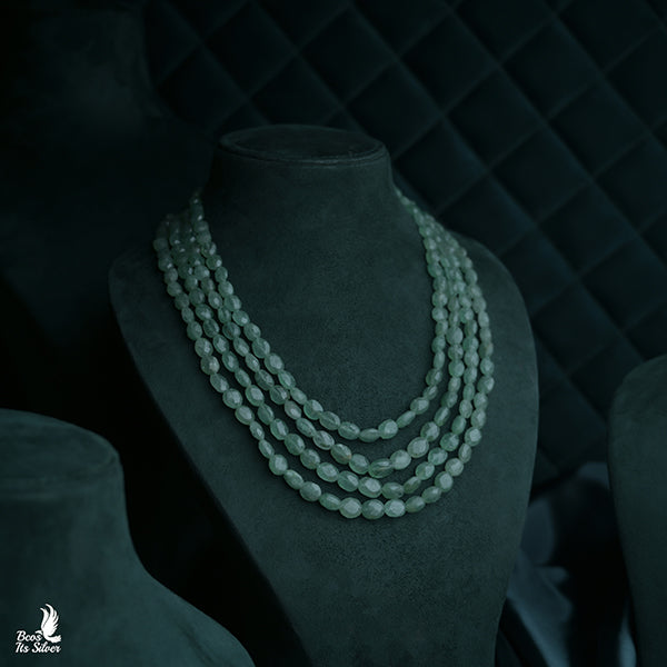 Green Aventurine cut mania Beads -0342