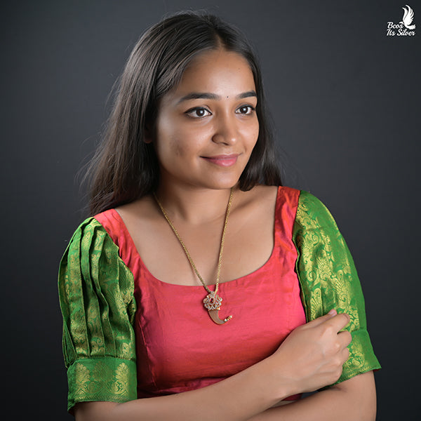 925 Silver CZ Puligoru Pendant -0437