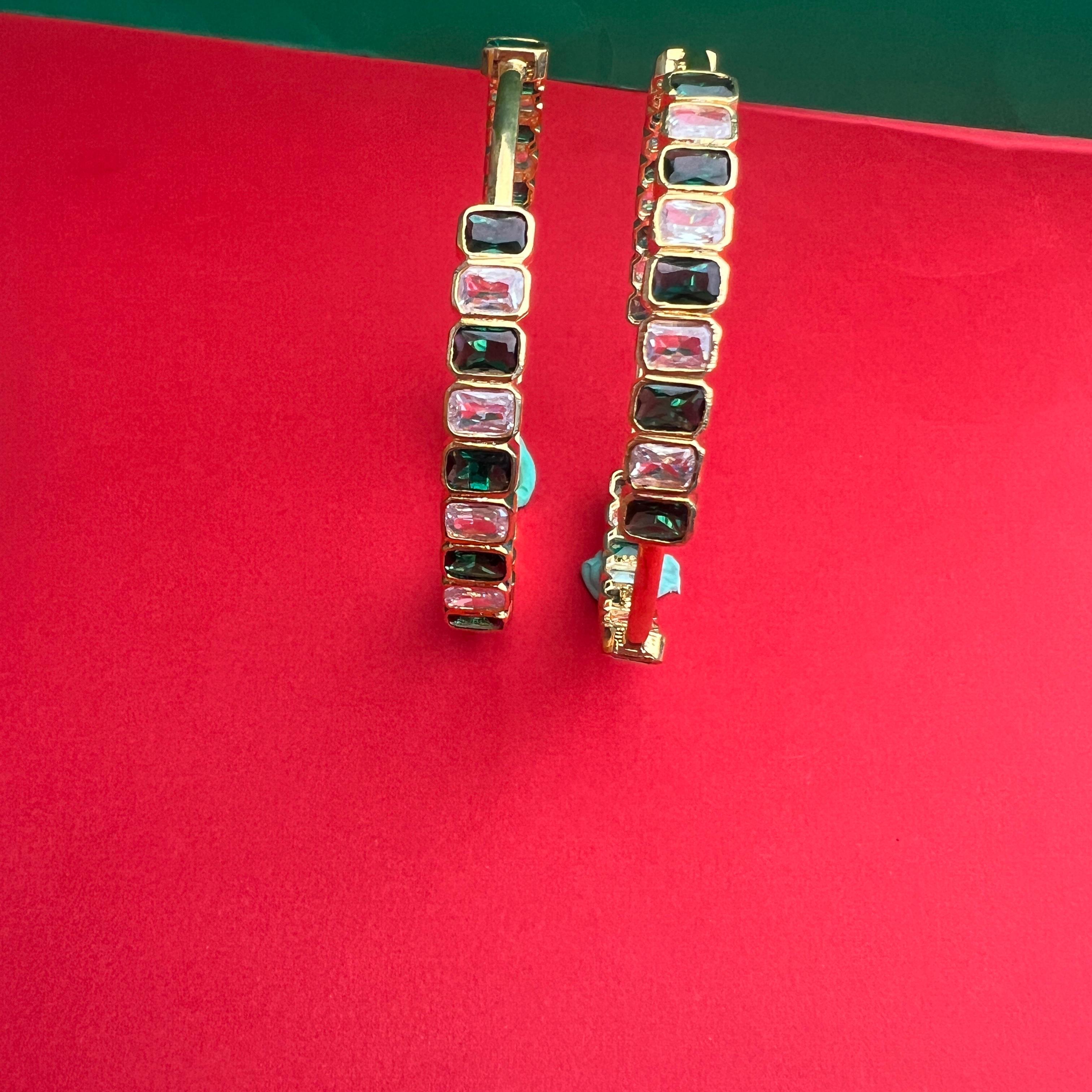 925 Silver Gold Plated Bangle-1064