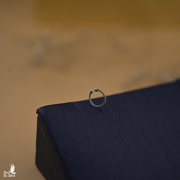Silver Nose Ring -0178