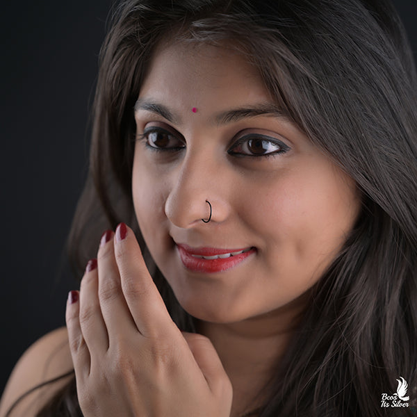 Silver Nose Ring -0181