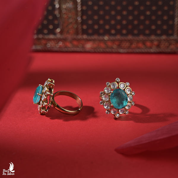 925 Silver Victorian Toe Ring -1006