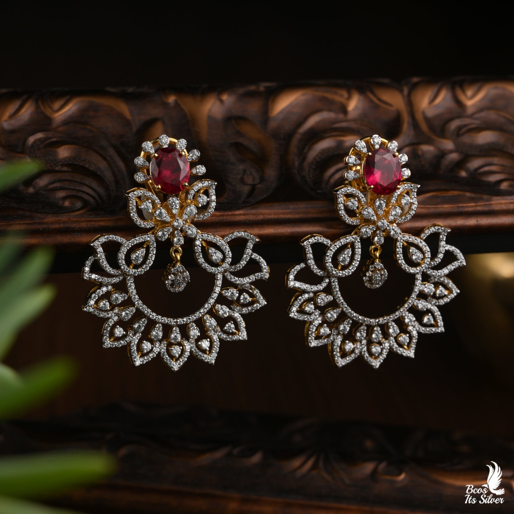 Theia Diamond Look Chandbali - 3874
