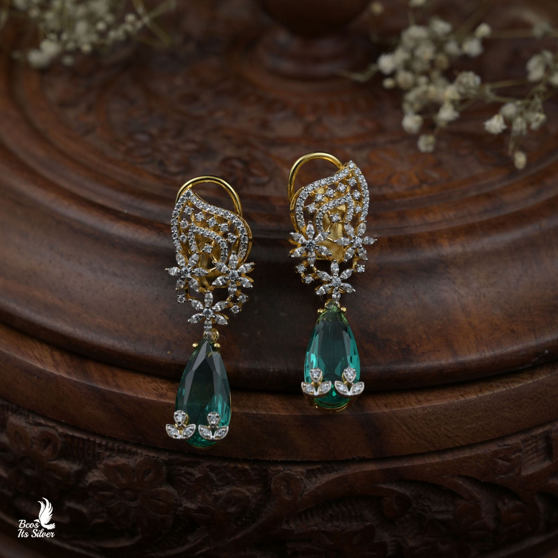 Theia Diamond Look Earring - 8319