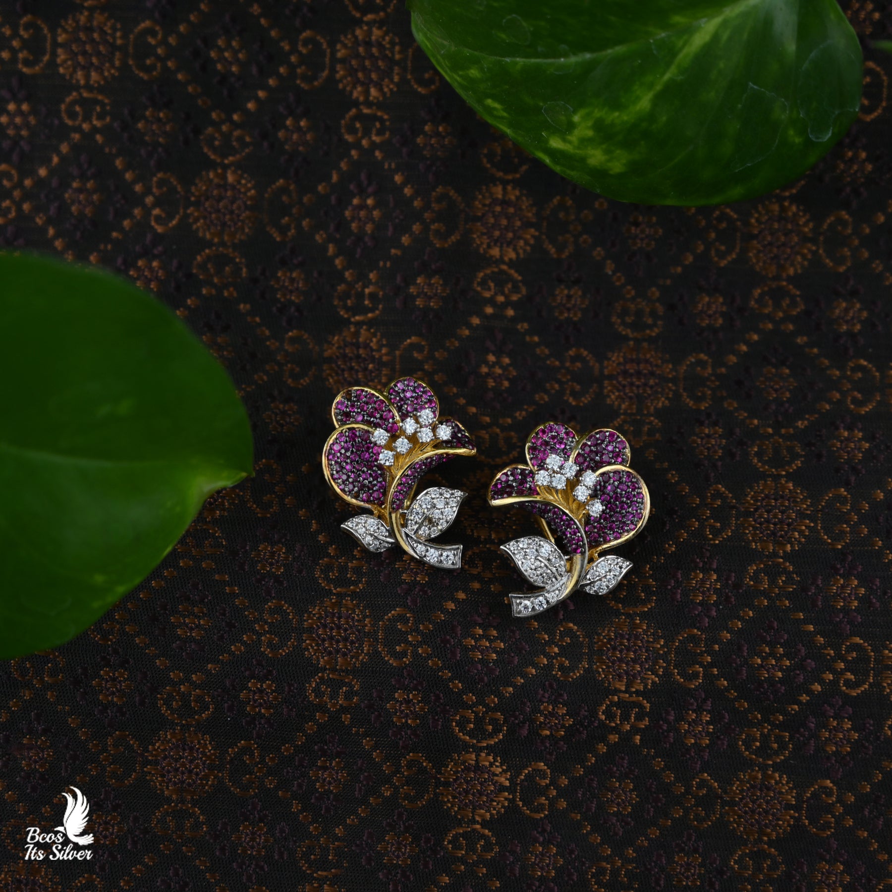 Theia Diamond Look Earstud- 3053