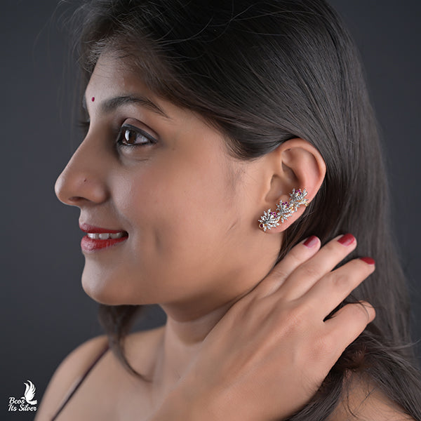 Theia Diamond Look earcuff -0236