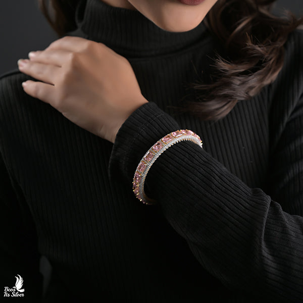 Theia Gold Plated Bangle -0361