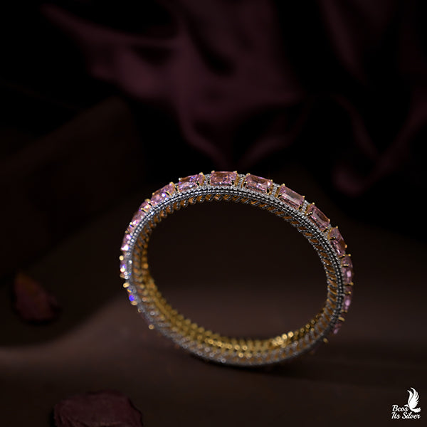 Theia Gold Plated Bangle -0361